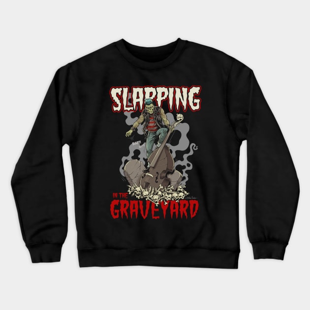 Slapping Crewneck Sweatshirt by nanobarbero